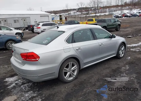 2014 Volkswagen Passat 2.0L Tdi Sel Premium из США, поврежденный, VIN 1VWCN7A35EC052565